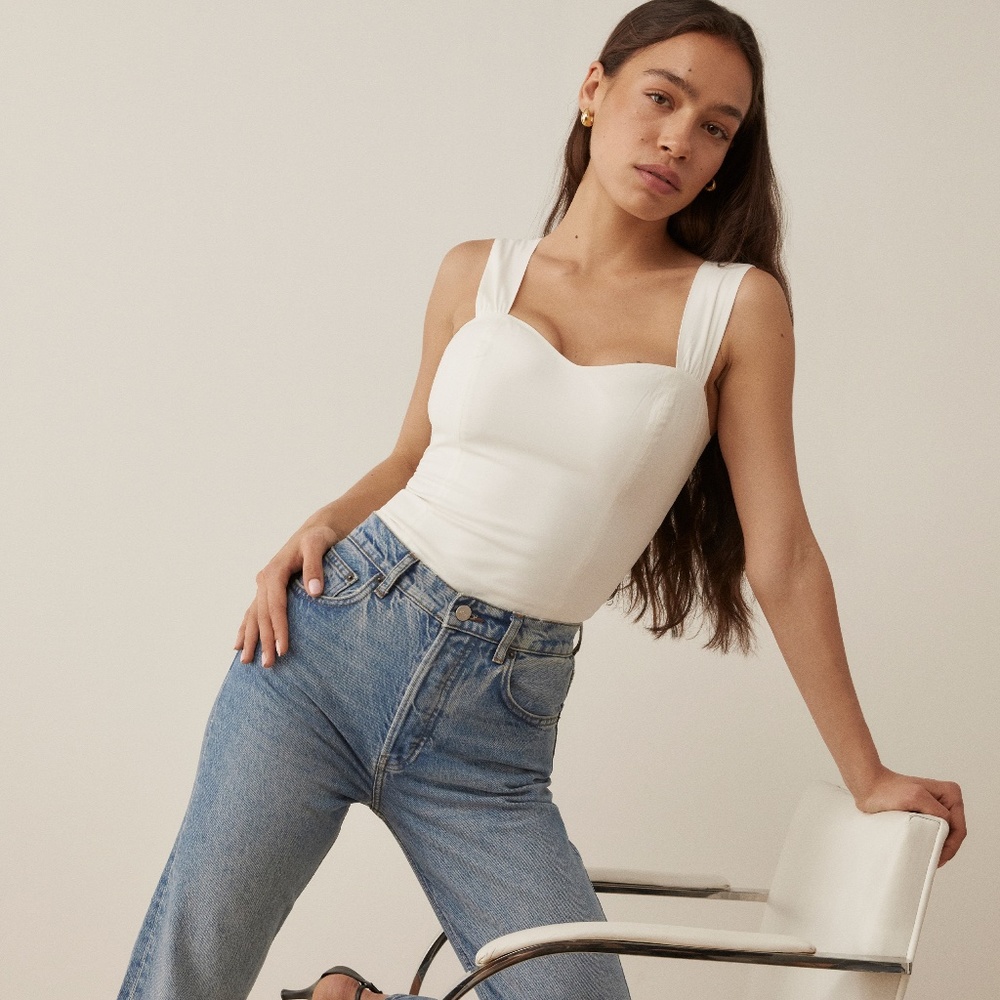 REFORMATION SANTANA TOP